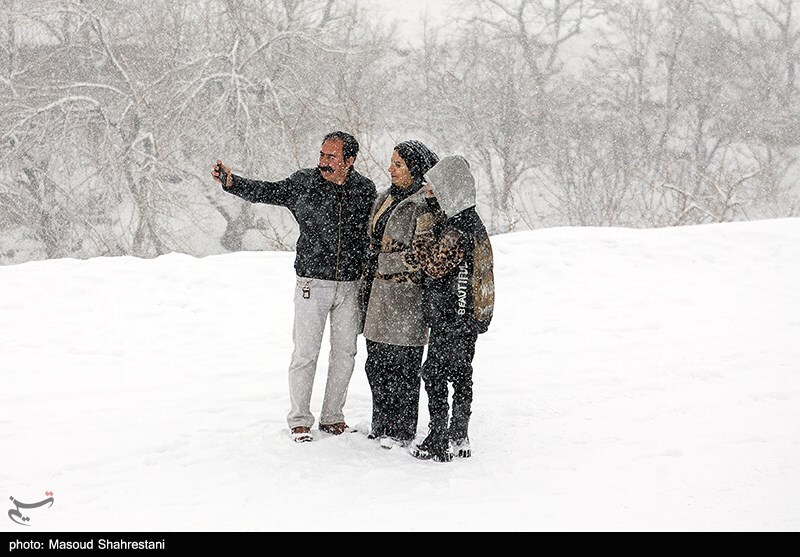 تصاویر: تهران برفی