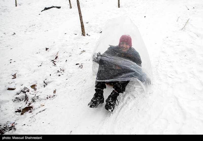 تصاویر: تهران برفی
