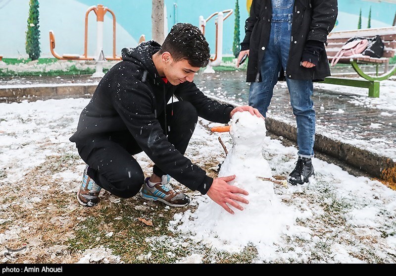 تصاویر: تهران برفی