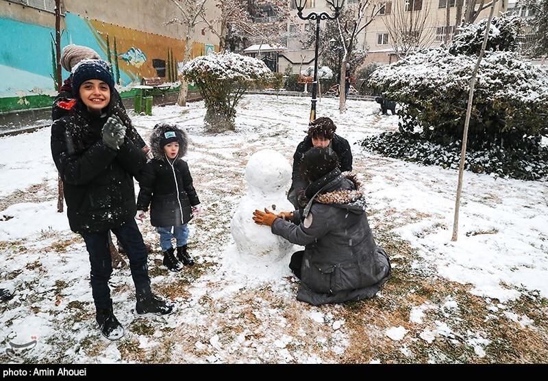 تصاویر: تهران برفی