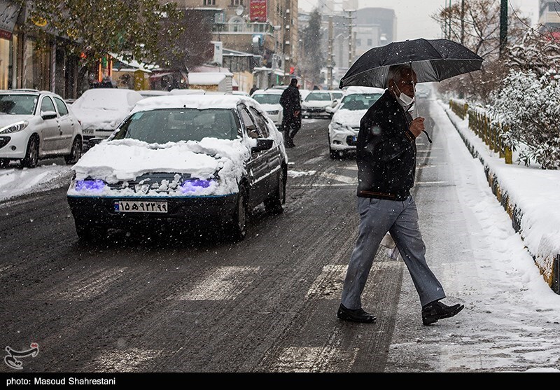 تصاویر: تهران برفی