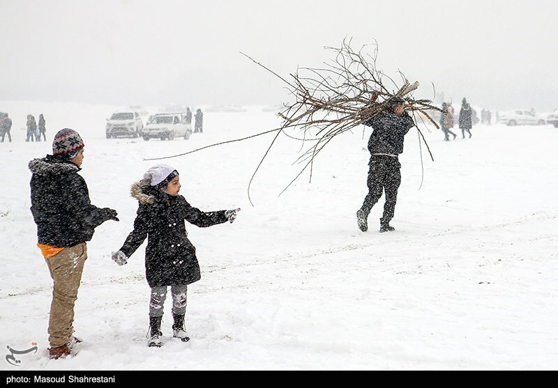تصاویر: تهران برفی