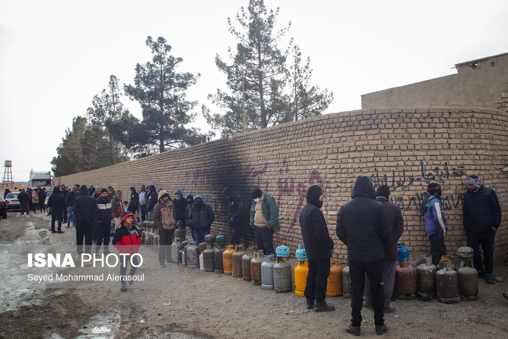 تصاویر: وضعیت تربت‌ جام هنگام قطع گاز