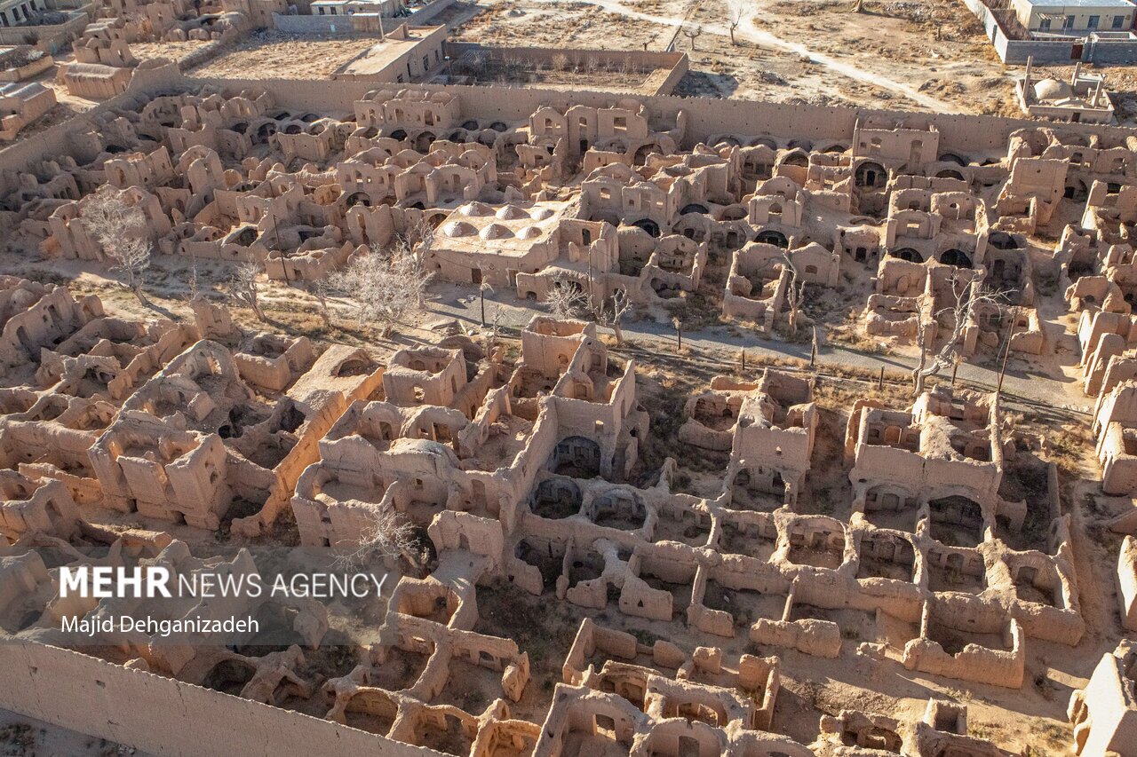 تصاویر: «اِرنان»؛ قلعه‌ای خشتی و باشکوه در دل کویر