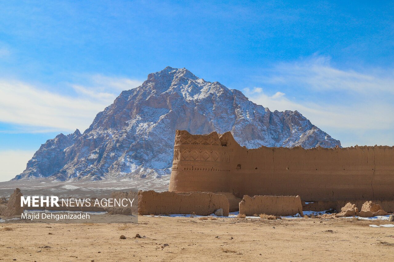 تصاویر: «اِرنان»؛ قلعه‌ای خشتی و باشکوه در دل کویر