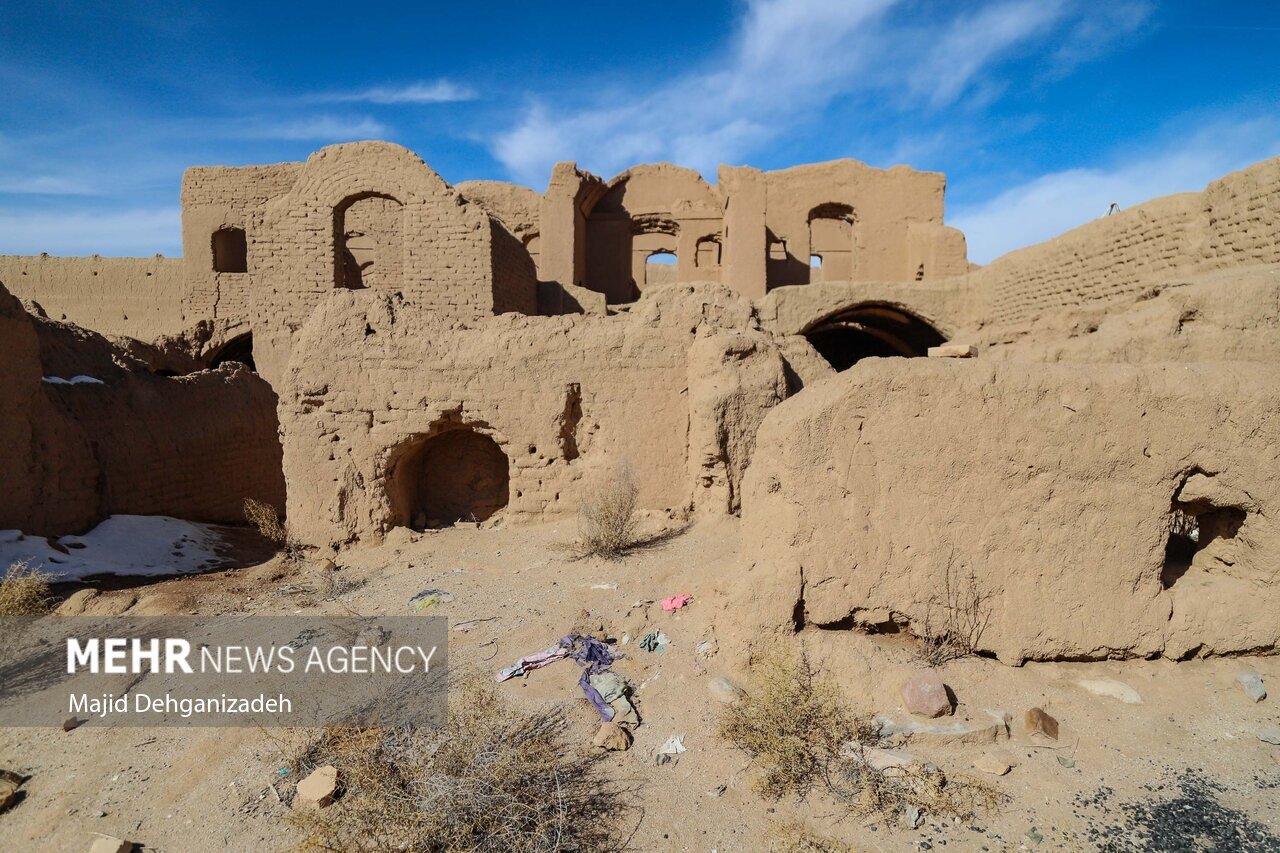 تصاویر: «اِرنان»؛ قلعه‌ای خشتی و باشکوه در دل کویر