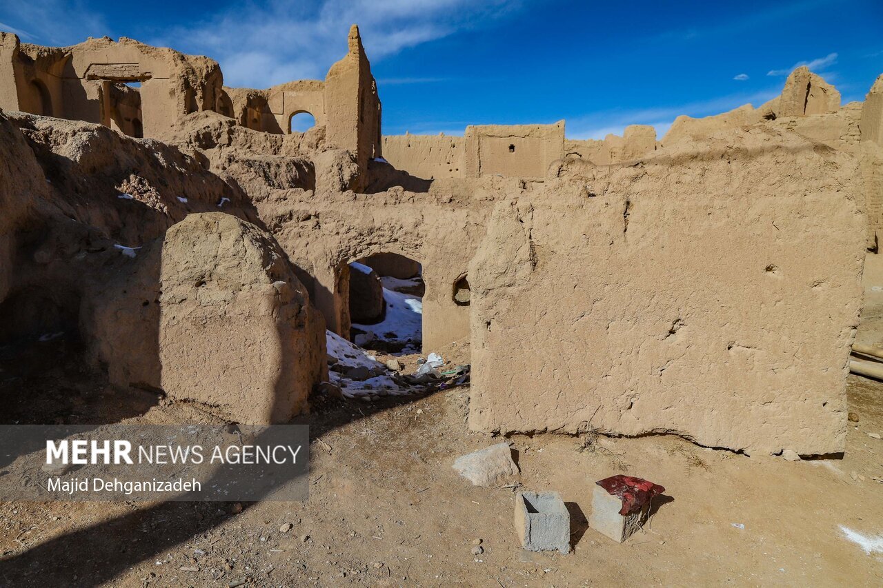 تصاویر: «اِرنان»؛ قلعه‌ای خشتی و باشکوه در دل کویر