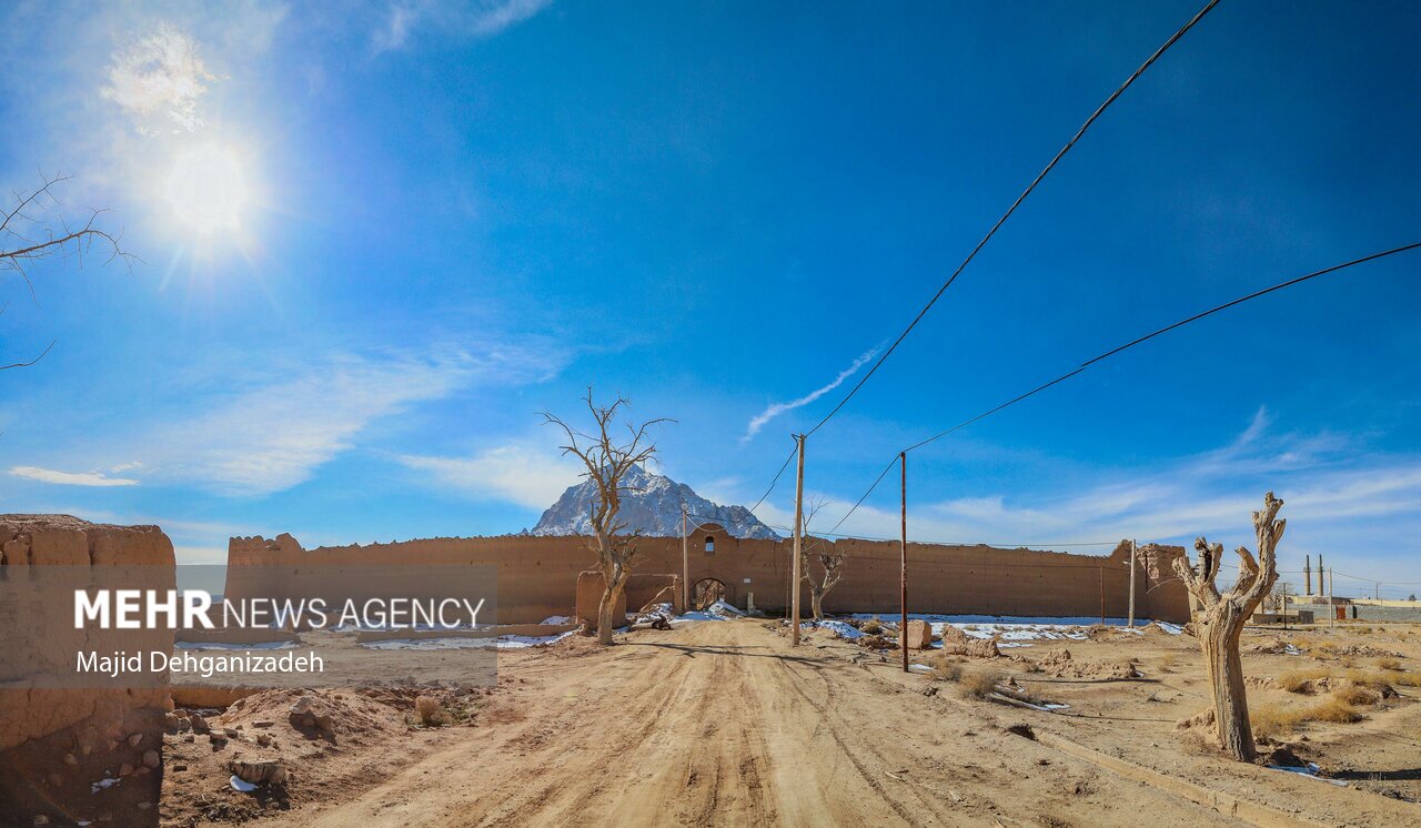 تصاویر: «اِرنان»؛ قلعه‌ای خشتی و باشکوه در دل کویر