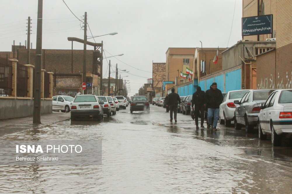 تصاویر: بارش باران در زابل