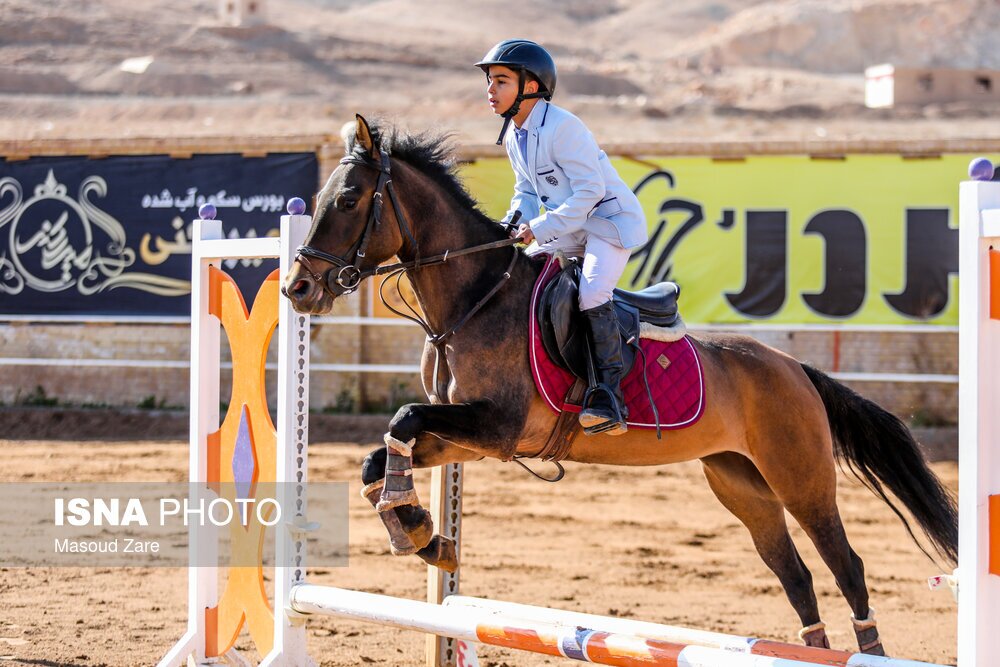 تصاویر: مسابقات پرش با اسب - یزد