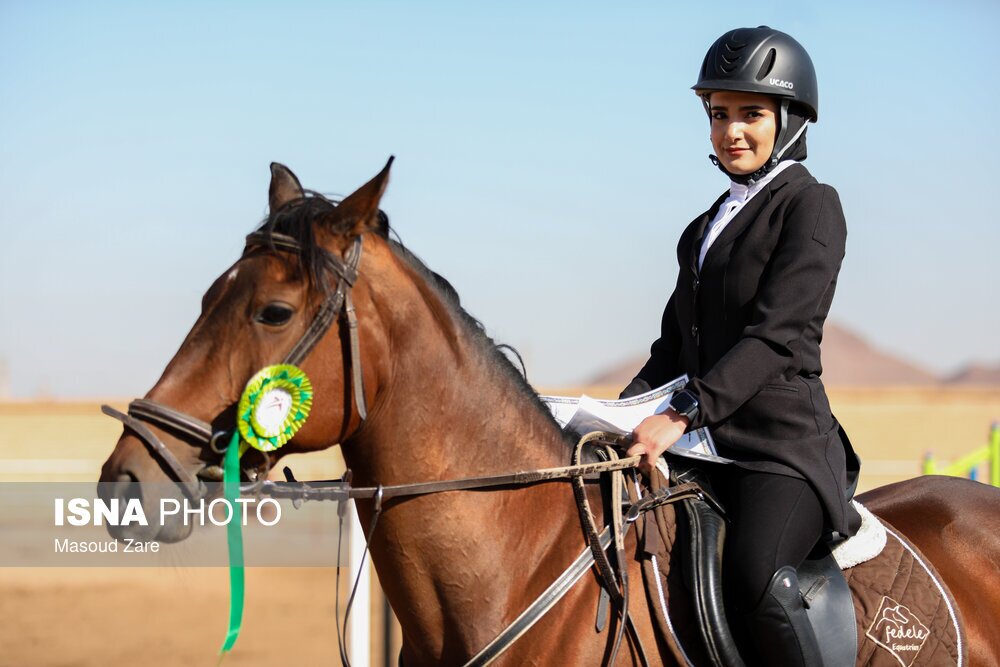 تصاویر: مسابقات پرش با اسب - یزد