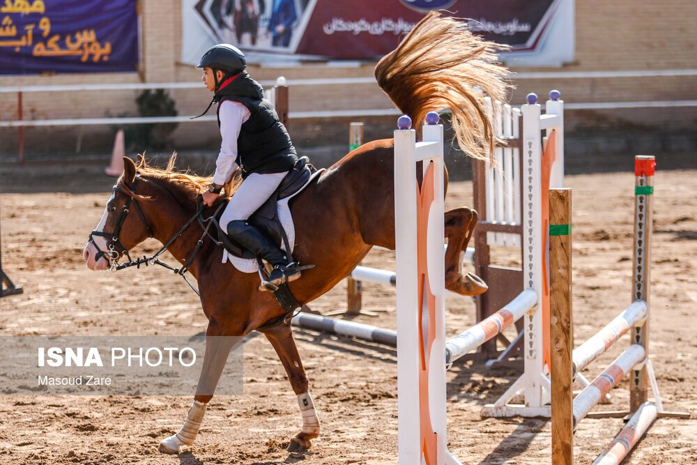 تصاویر: مسابقات پرش با اسب - یزد