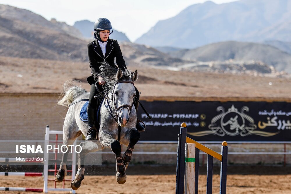 تصاویر: مسابقات پرش با اسب - یزد
