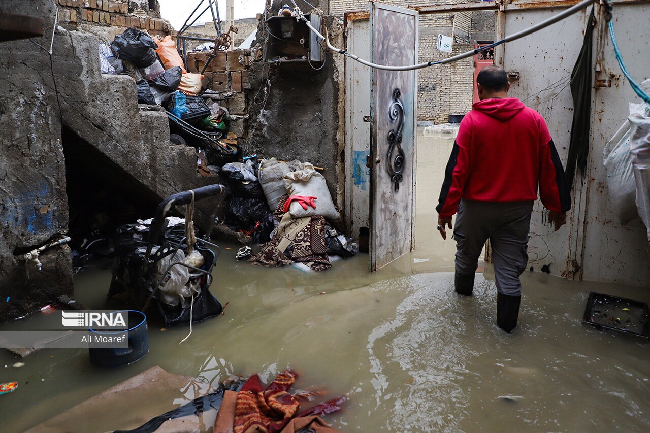 تصاویر: آبگرفتگی شهر اهواز