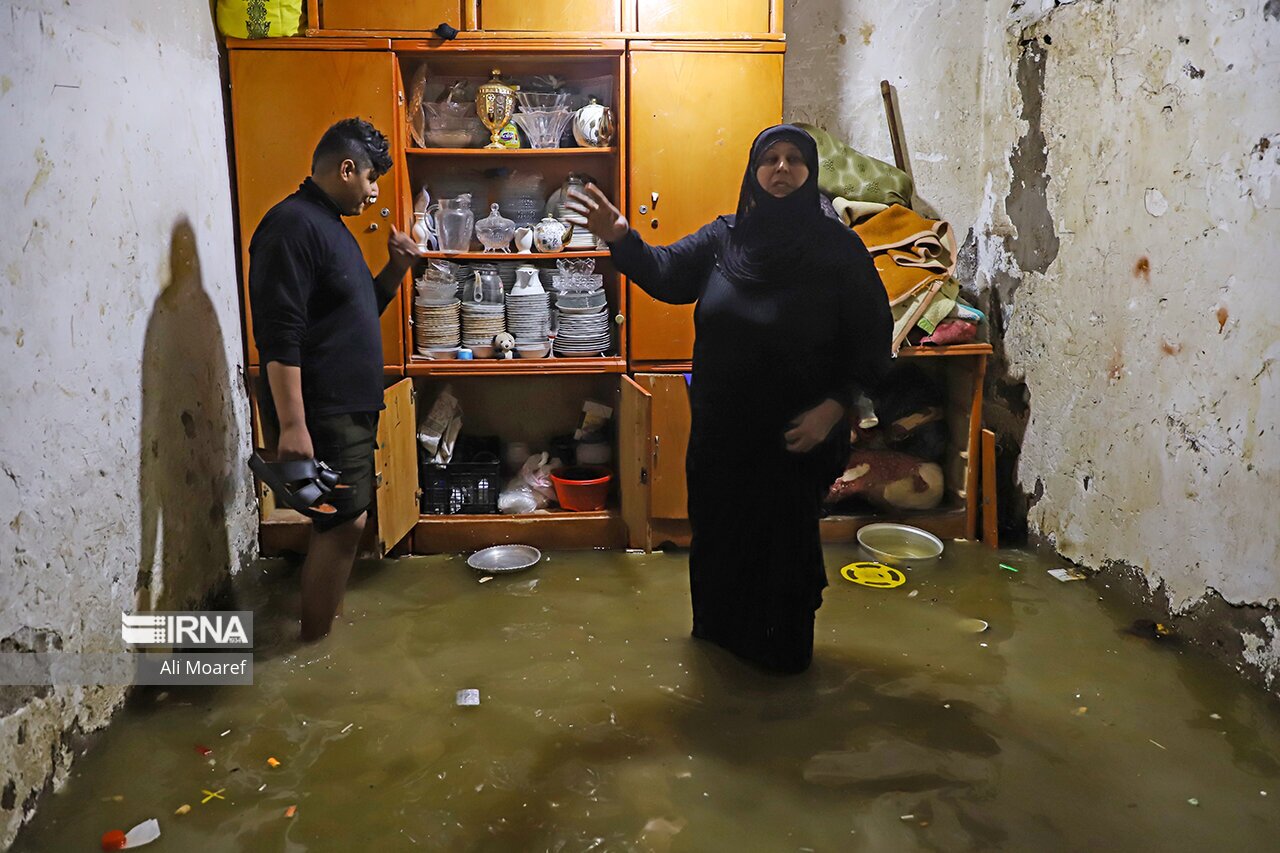 تصاویر: آبگرفتگی شهر اهواز