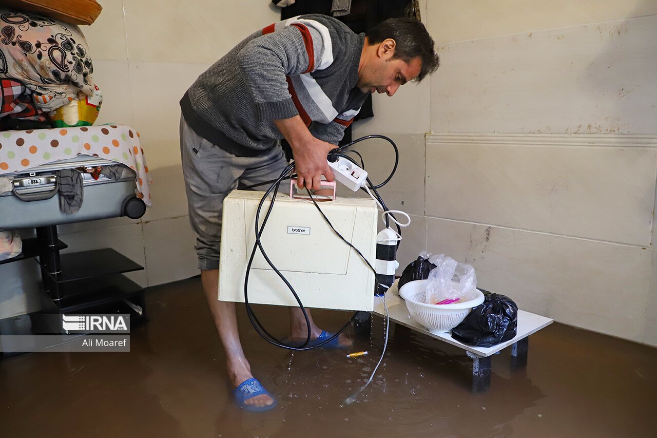 تصاویر: آبگرفتگی شهر اهواز