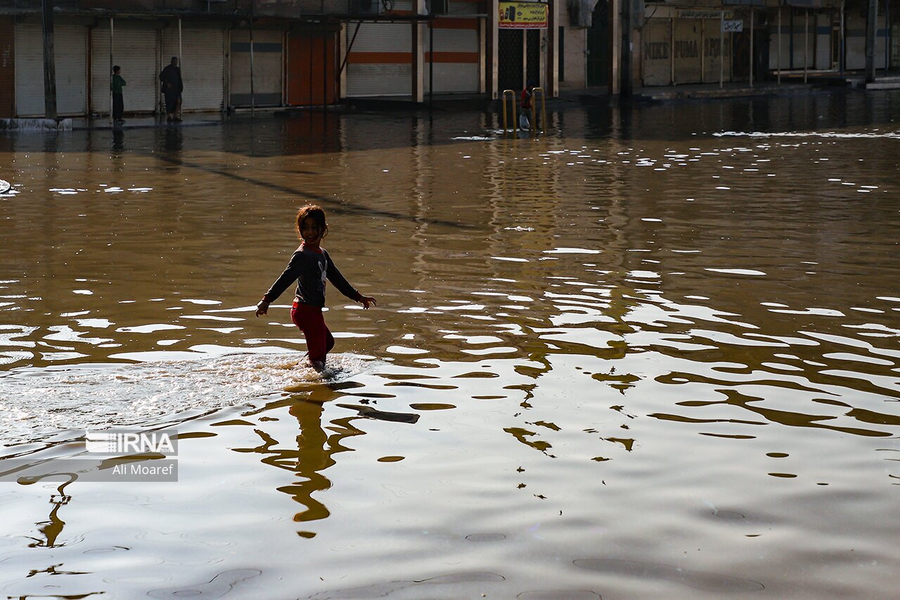 تصاویر: آبگرفتگی شهر اهواز