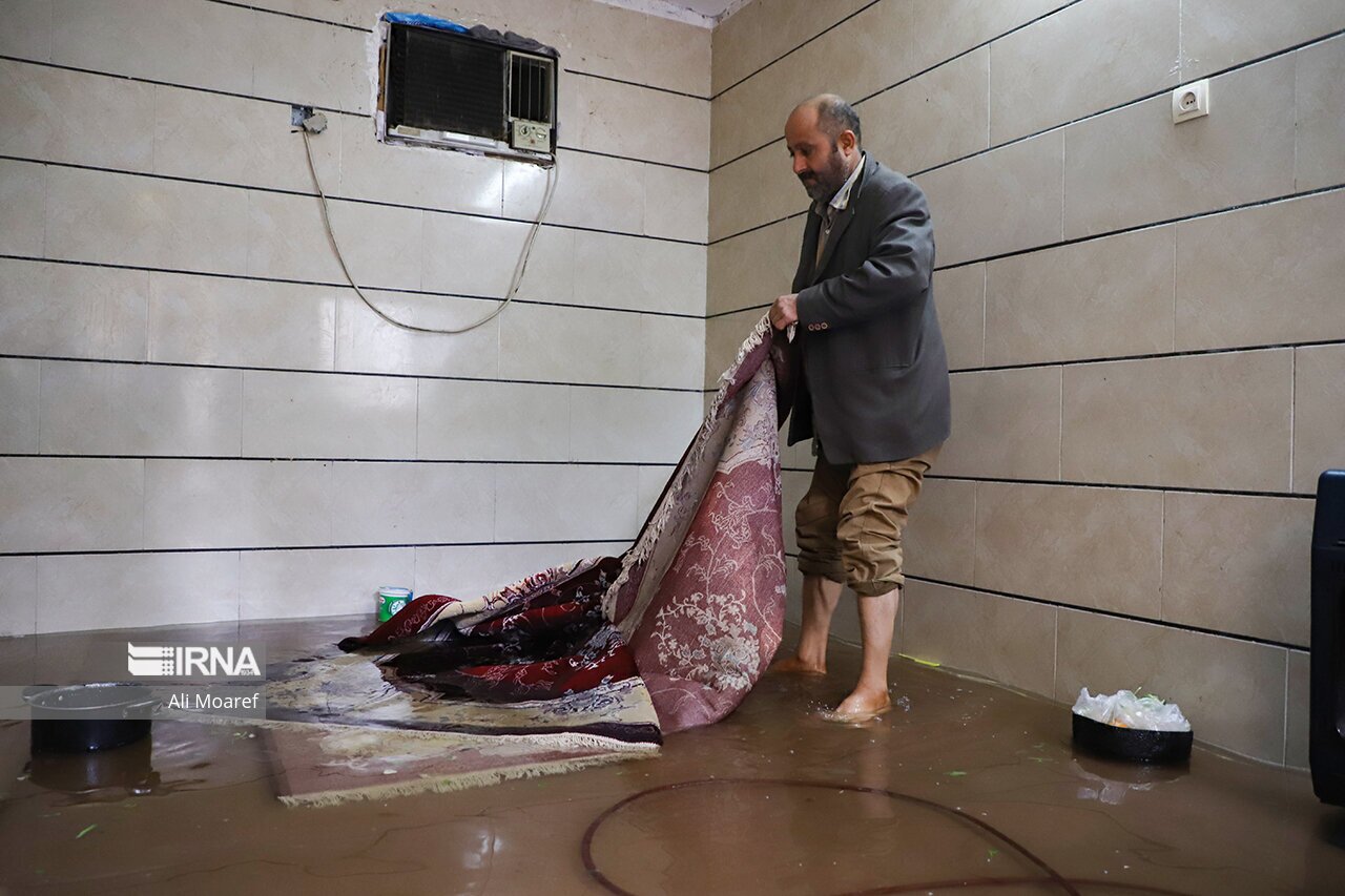 تصاویر: آبگرفتگی شهر اهواز