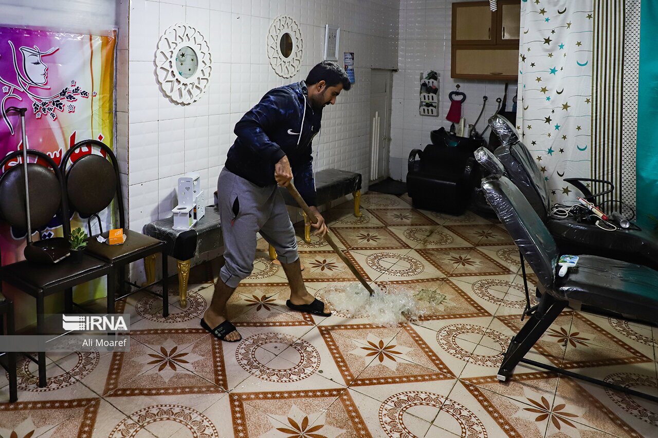 تصاویر: آبگرفتگی شهر اهواز