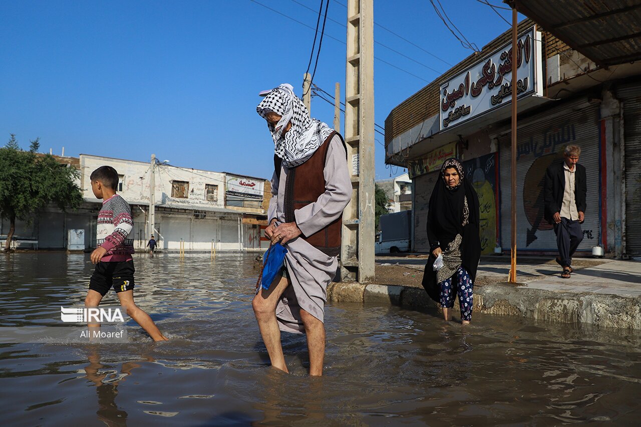 تصاویر: آبگرفتگی شهر اهواز
