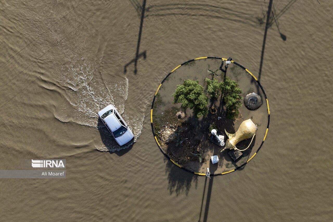 تصاویر: آبگرفتگی شهر اهواز