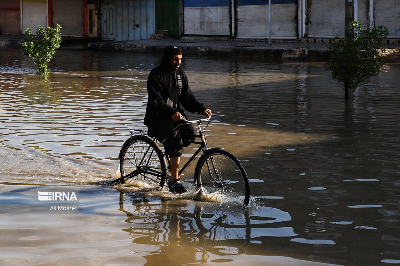تصاویر: آبگرفتگی شهر اهواز
