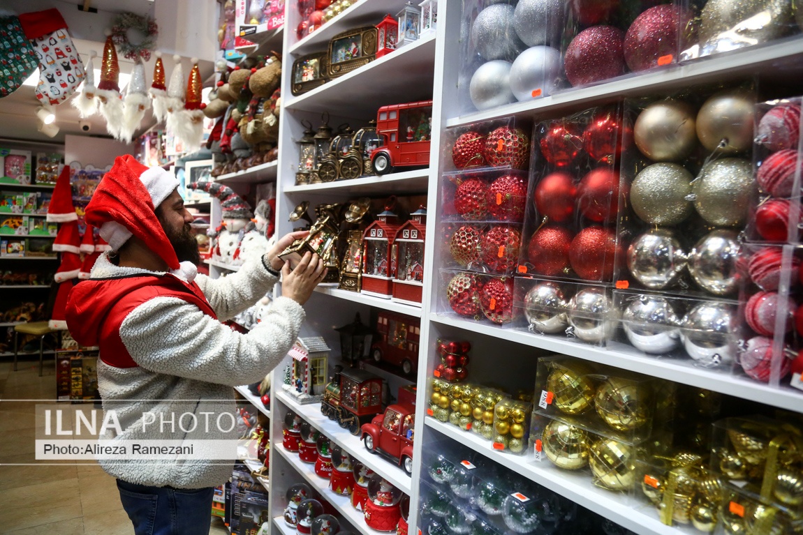 تصاویر: خرید سال نو میلادی در تهران