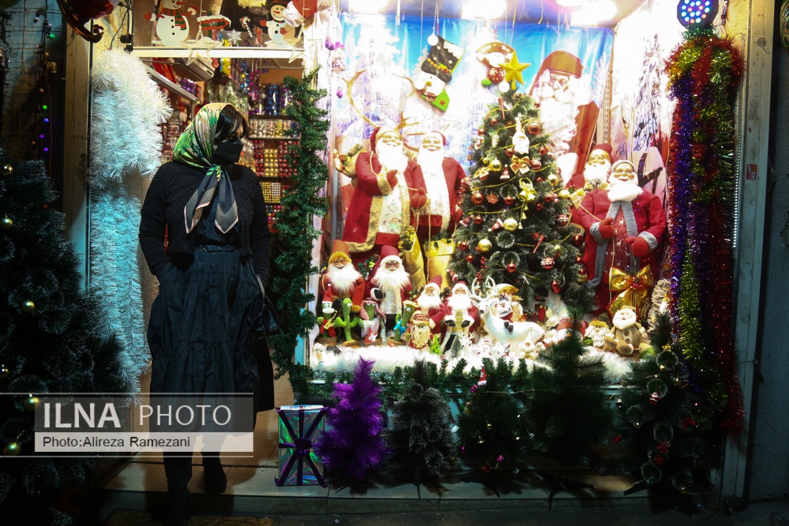 تصاویر: خرید سال نو میلادی در تهران