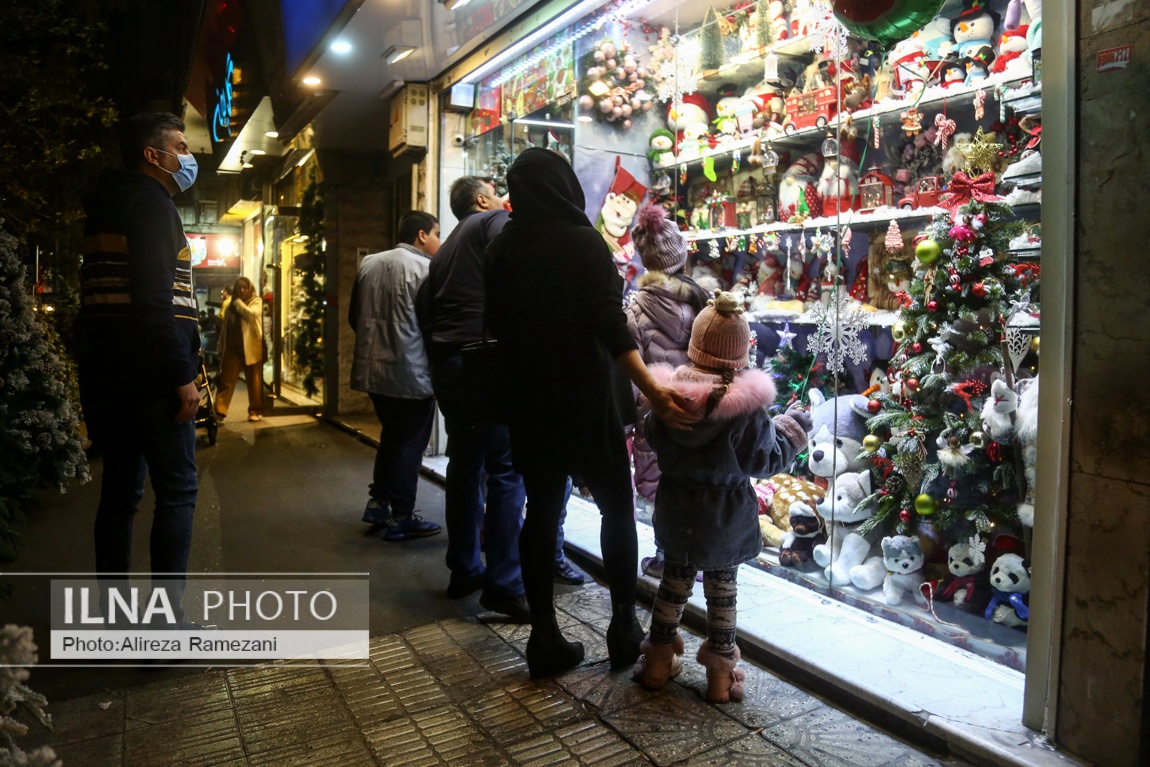 تصاویر: خرید سال نو میلادی در تهران