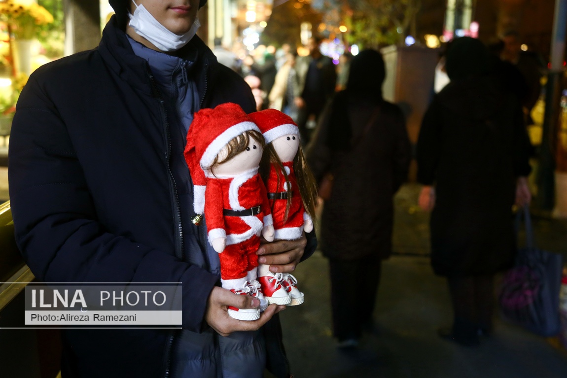 تصاویر: خرید سال نو میلادی در تهران
