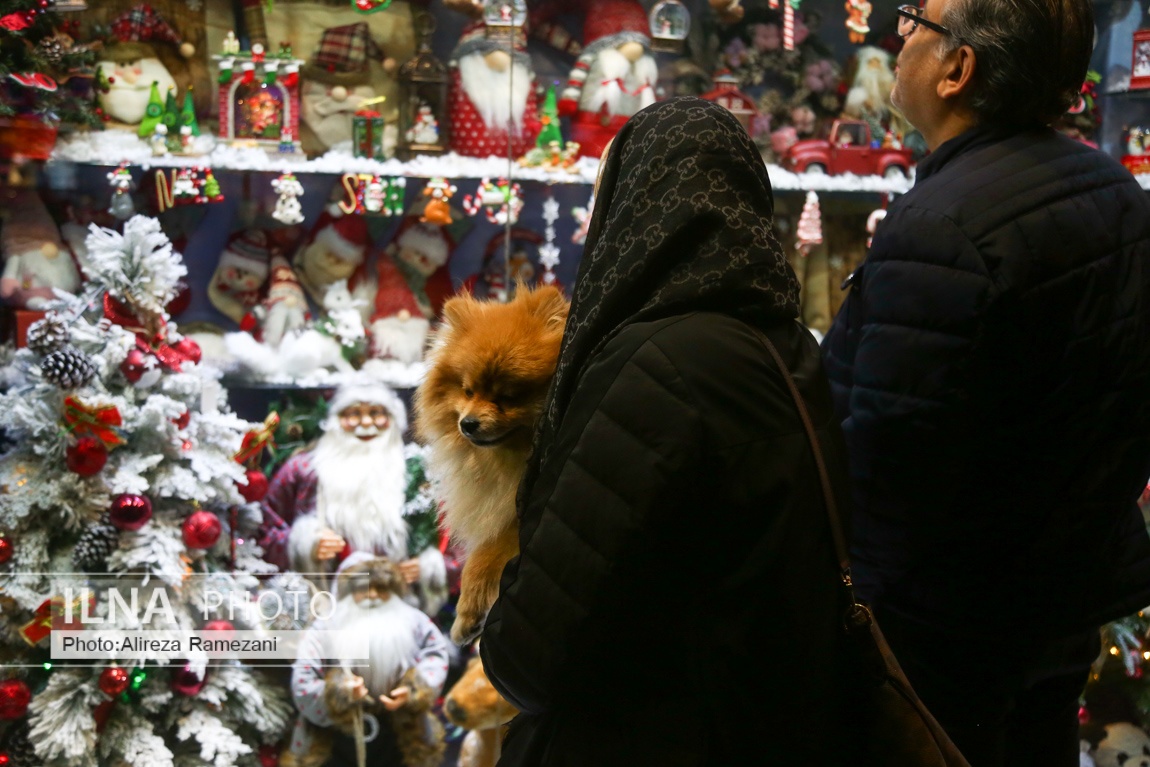 تصاویر: خرید سال نو میلادی در تهران