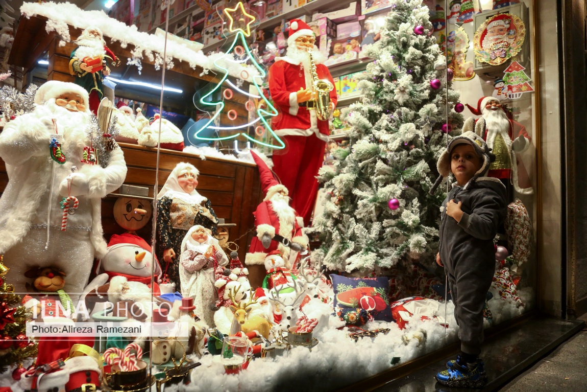 تصاویر: خرید سال نو میلادی در تهران