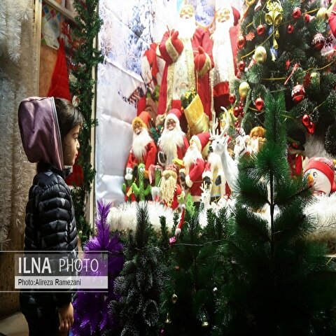 تصاویر: خرید سال نو میلادی در تهران