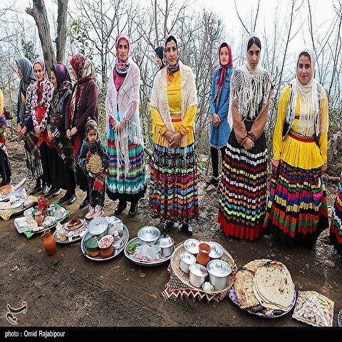 تصاویر: جشنواره غذاهای محلی در رحیم آباد گیلان