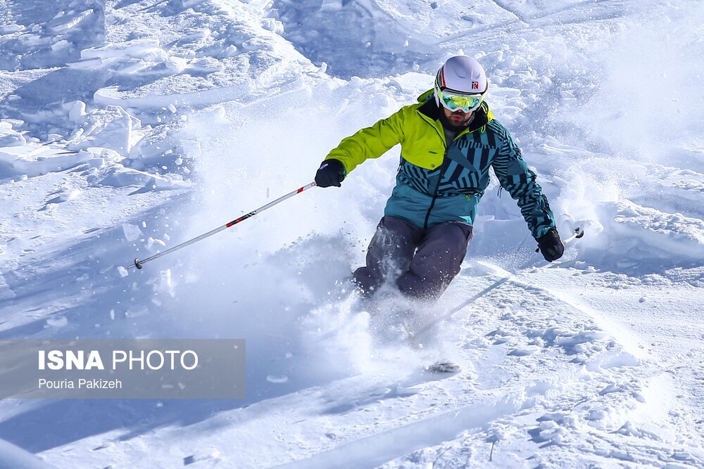 تصاویر: بازگشایی پیست اسکی «تاریک دره» - همدان