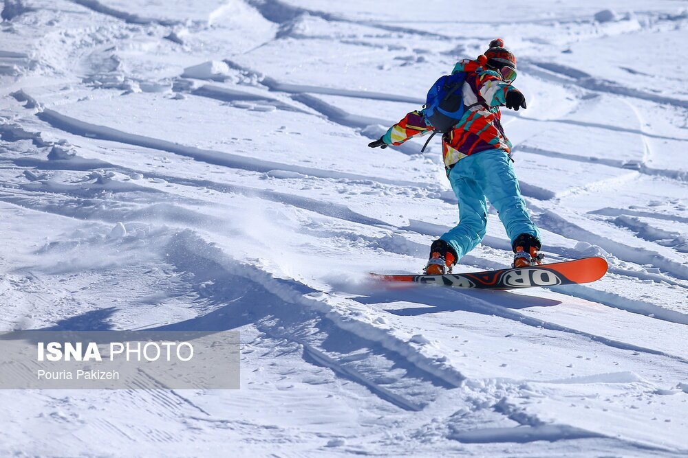 تصاویر: بازگشایی پیست اسکی «تاریک دره» - همدان
