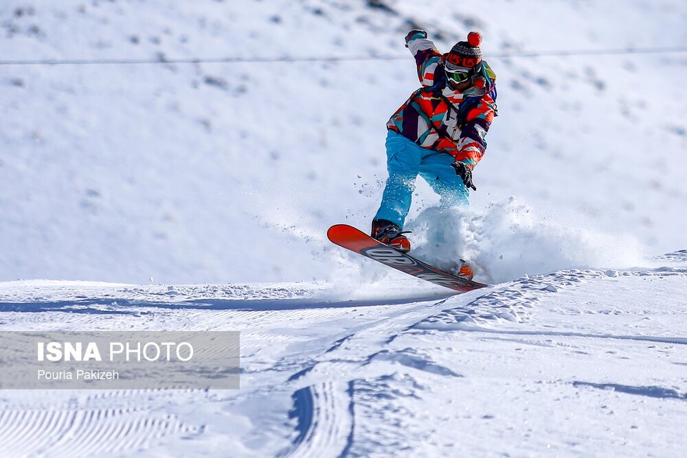تصاویر: بازگشایی پیست اسکی «تاریک دره» - همدان