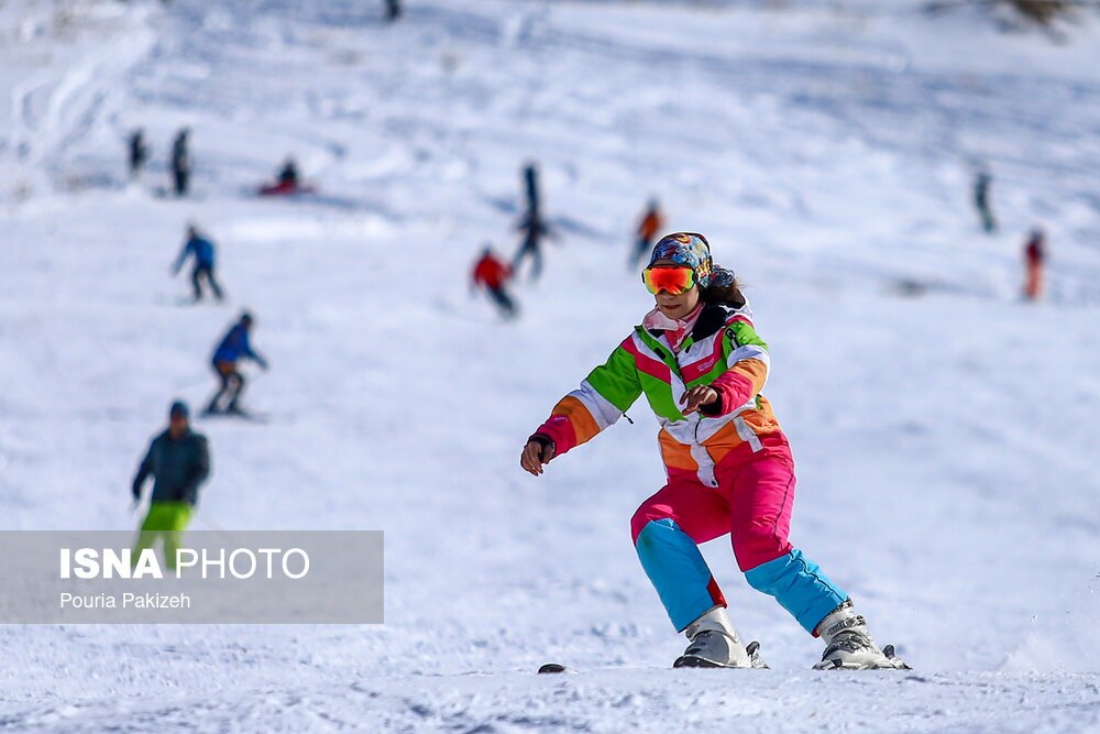تصاویر: بازگشایی پیست اسکی «تاریک دره» - همدان