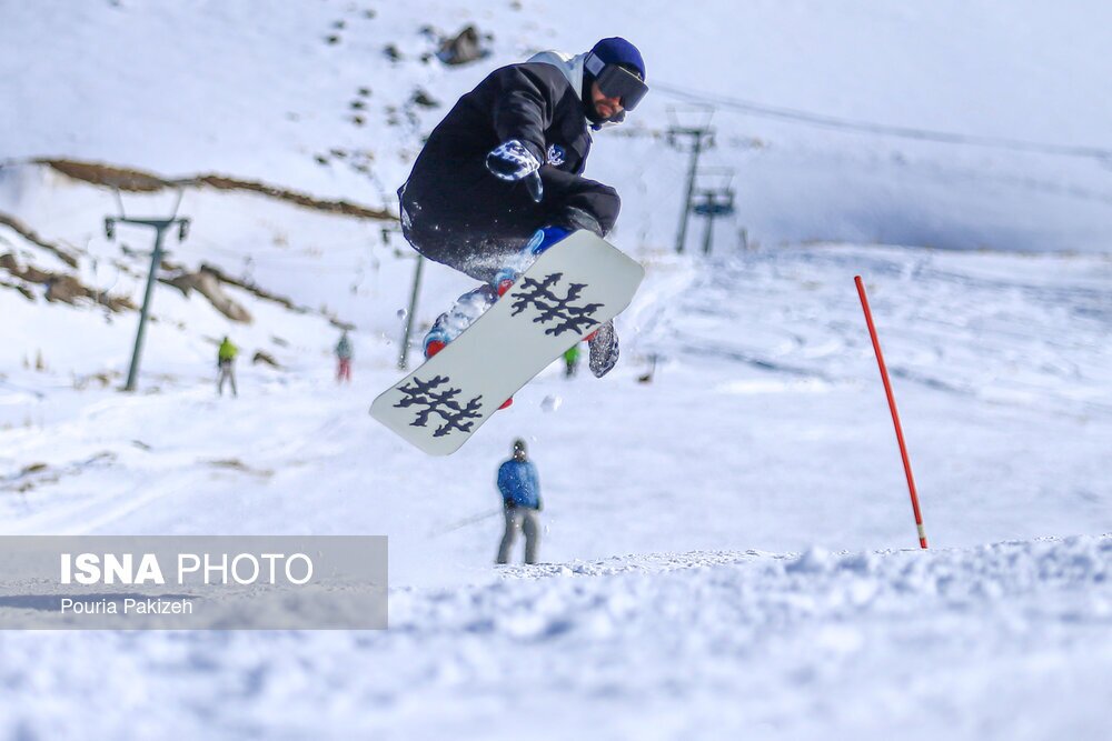 تصاویر: بازگشایی پیست اسکی «تاریک دره» - همدان