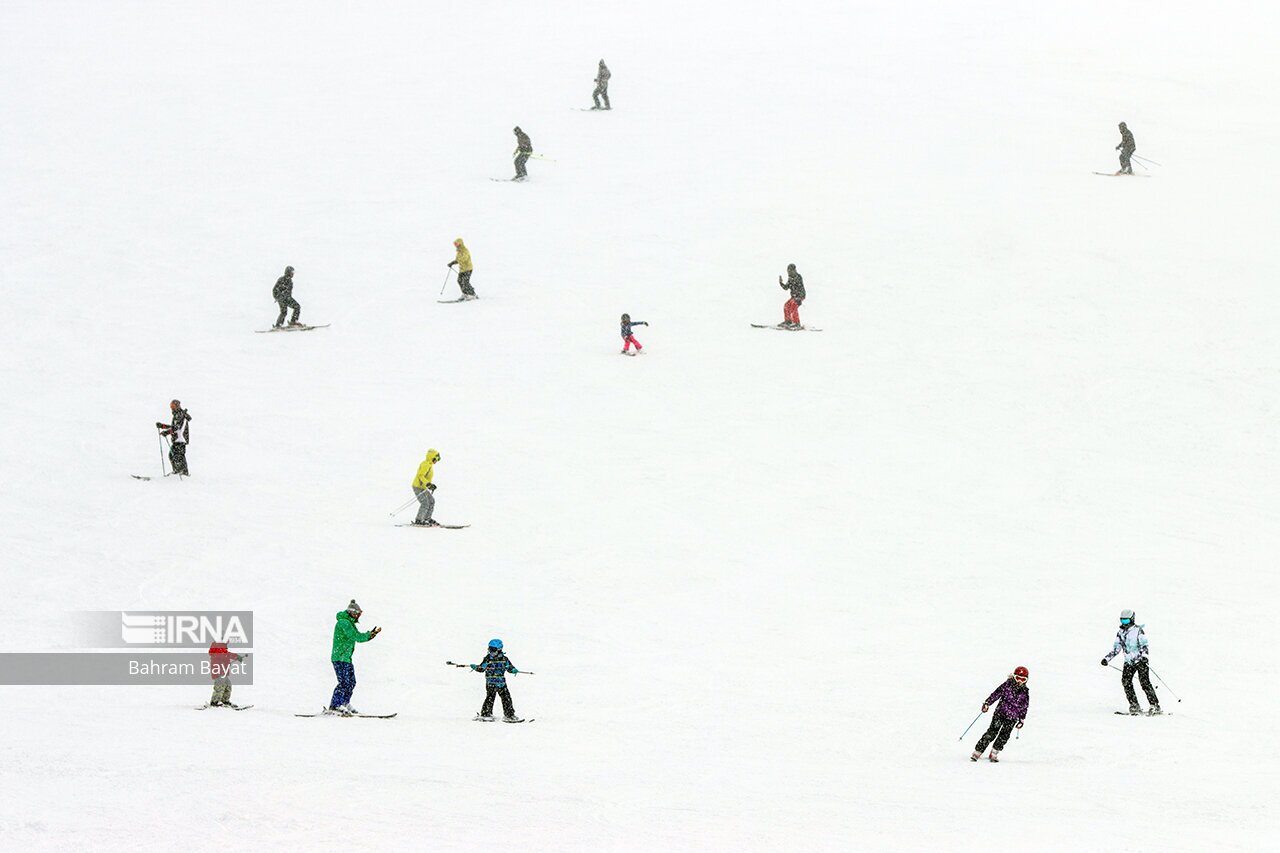 تصاویر: اسکی در پاپائی