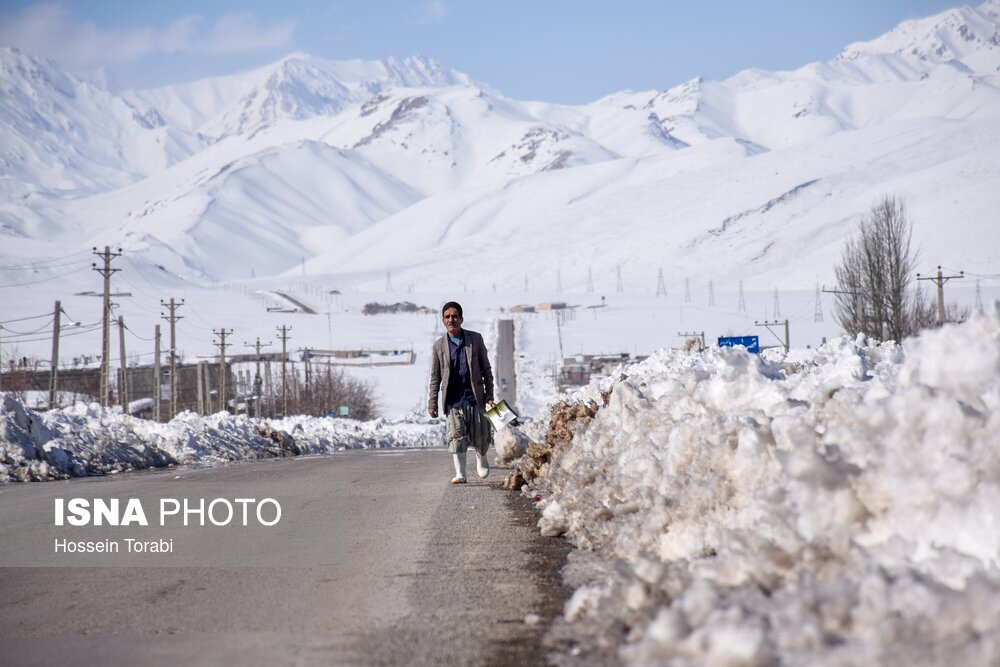 تصاویر: بازگشایی محورهای مواصلاتی شهرستان کوهرنگ