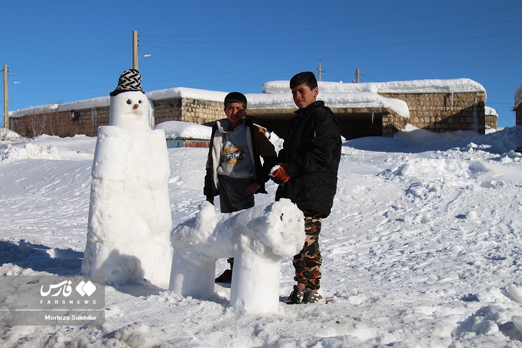 تصاویر: کوه‌ برف در «کوهرنگ»