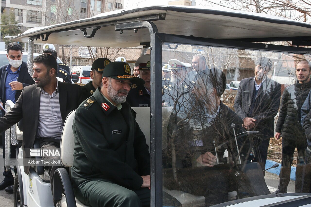 تصاویر: رزمایش پلیس بزرگراه