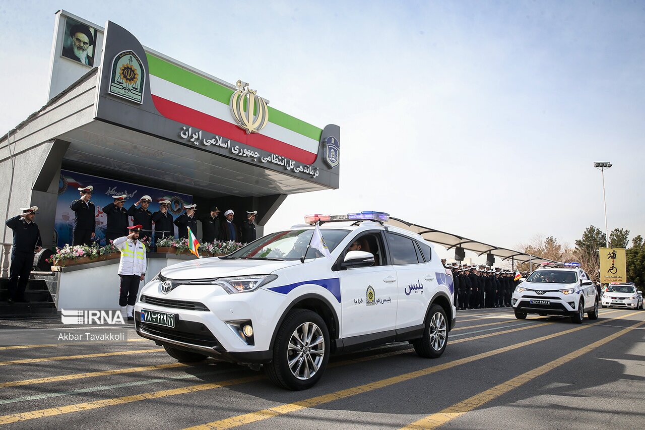 تصاویر: رزمایش پلیس بزرگراه