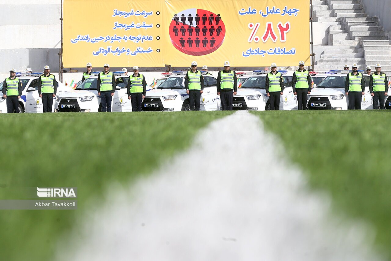 تصاویر: رزمایش پلیس بزرگراه