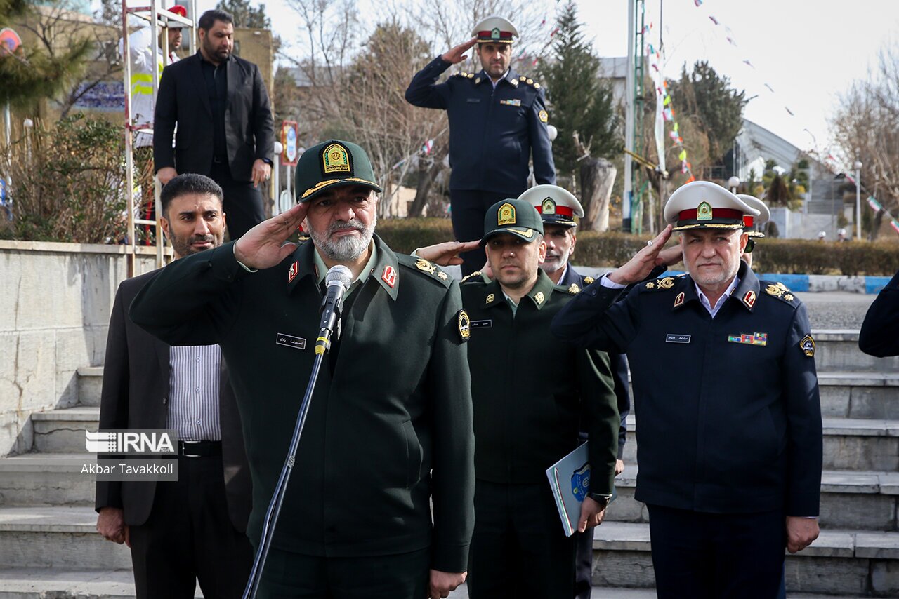 تصاویر: رزمایش پلیس بزرگراه