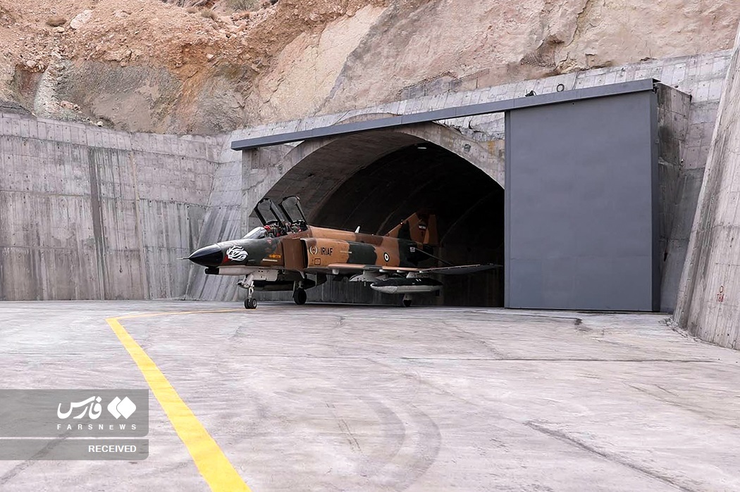 تصاویر: پایگاه زیرزمینی عقاب۴۴ نیروی هوایی ارتش