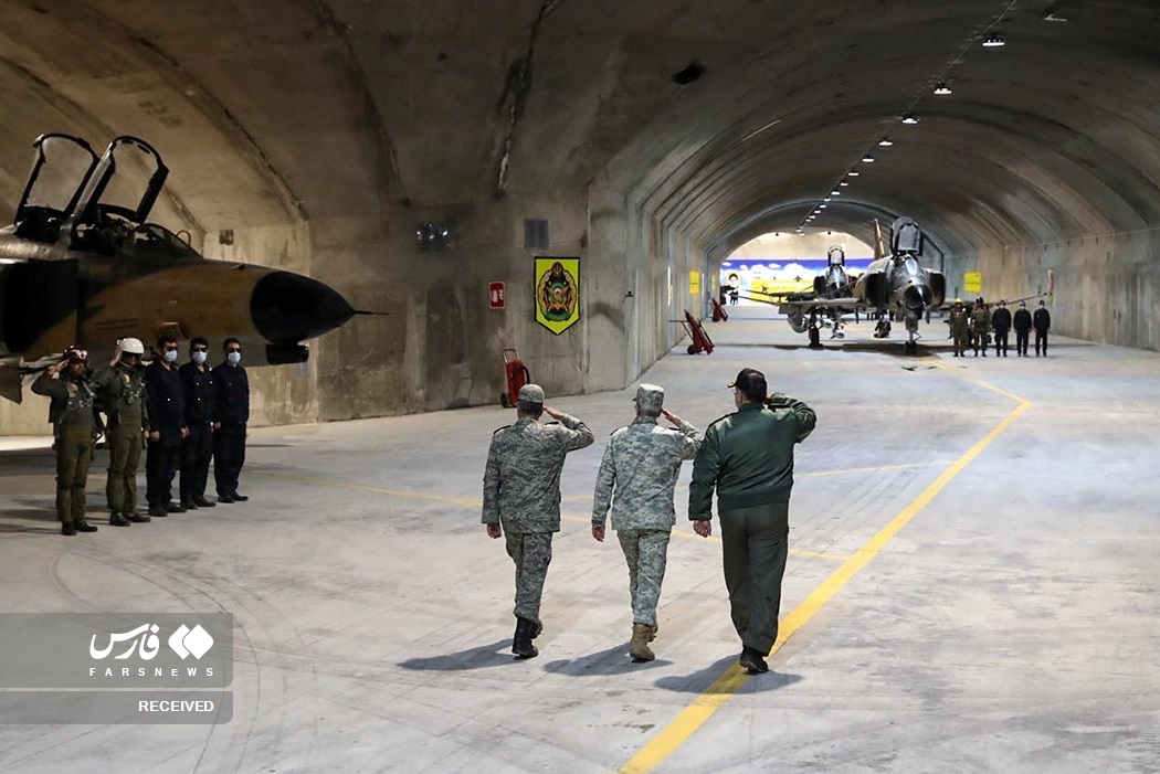 تصاویر: پایگاه زیرزمینی عقاب۴۴ نیروی هوایی ارتش