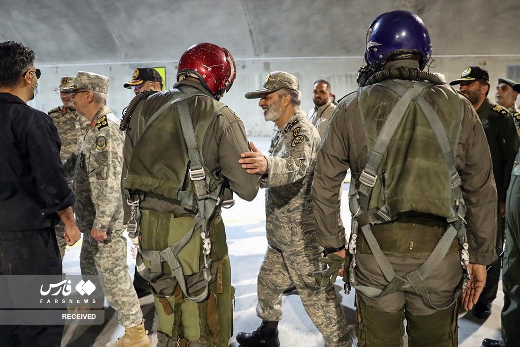 تصاویر: پایگاه زیرزمینی عقاب۴۴ نیروی هوایی ارتش