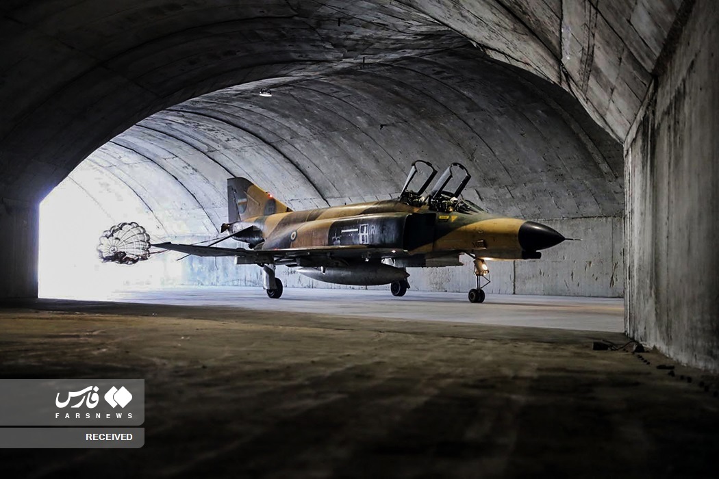 تصاویر: پایگاه زیرزمینی عقاب۴۴ نیروی هوایی ارتش